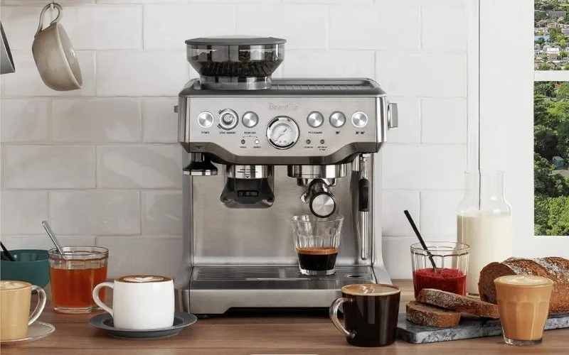 1-4 Breville Barista Express Espresso Machine Review: The Iconic BES870XL That Brings Coffeehouse Perfection Home