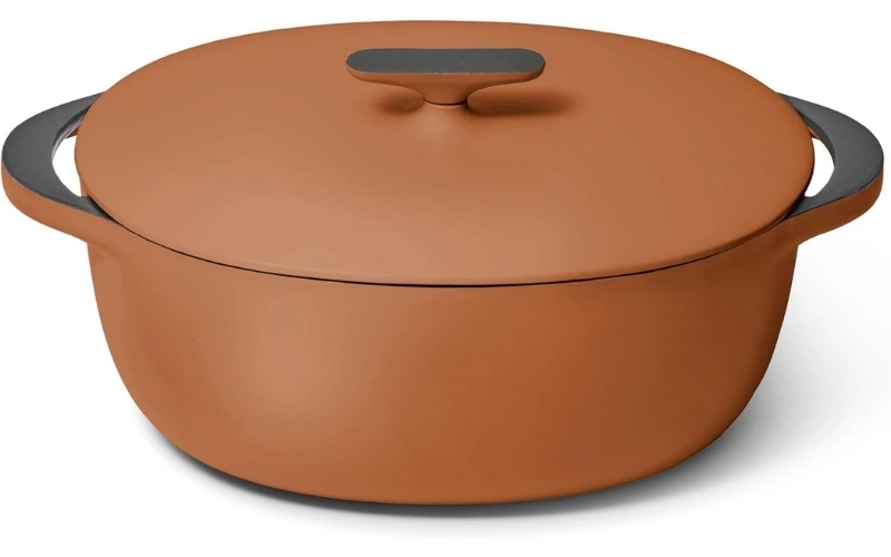3-2 Caraway Enameled Cast Iron Dutch Oven Review: The 8QT Cookware That Redefines Modern Cast Iron