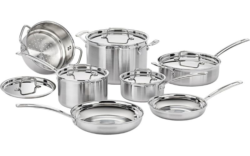 3 Cuisinart 12-Piece Cookware Set Review: MultiClad Pro Triple-Ply Stainless Steel Cookware That Elevates Everyday Cooking