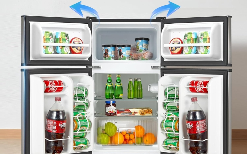 3_1 Midea WHD-113FSS1 3.1 cu ft Compact Refrigerator Review: Quiet, Efficient, and Surprisingly Spacious for Its Size