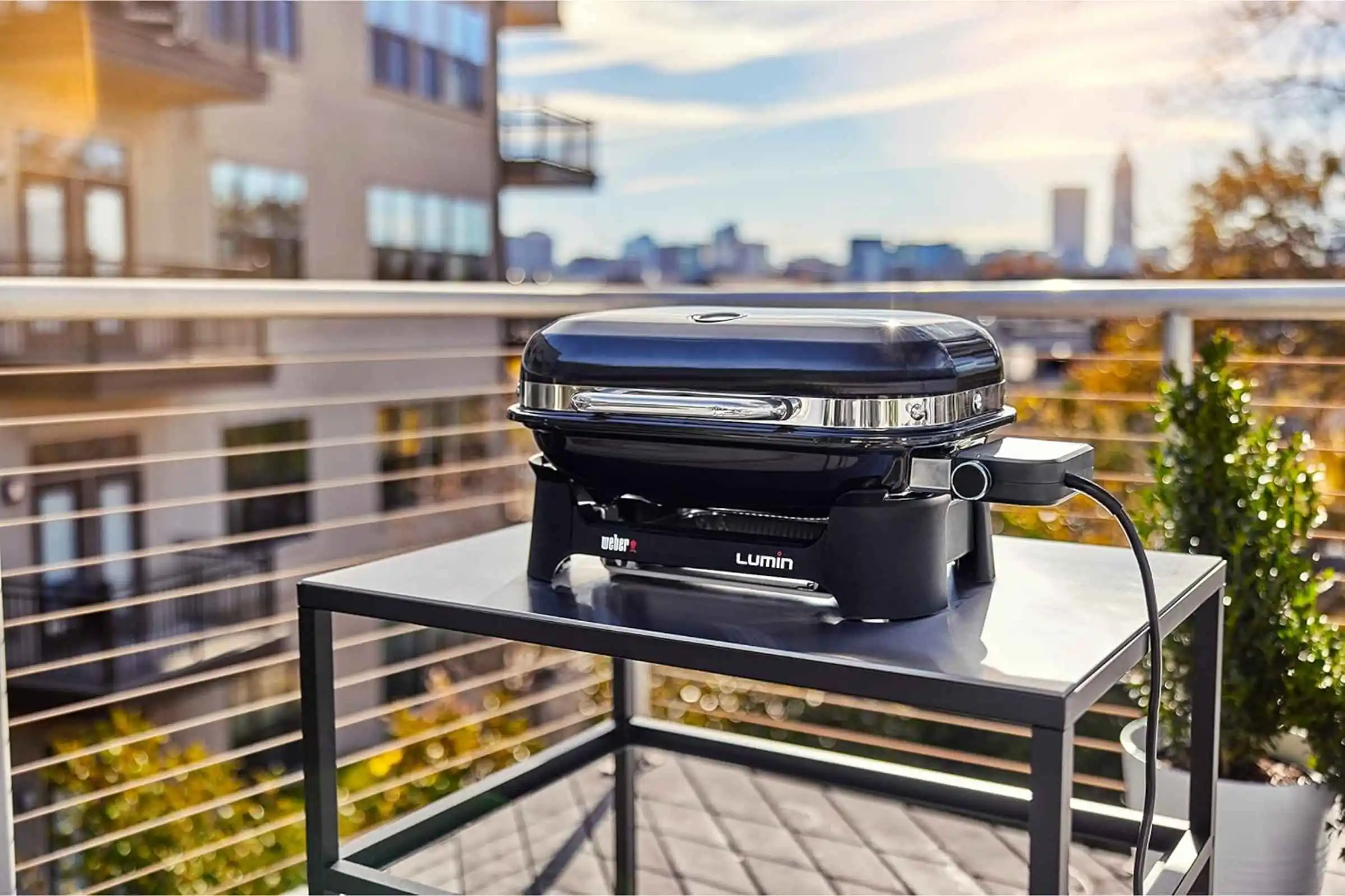 Weber Lumin Compact Outdoor Electric Barbecue Grill