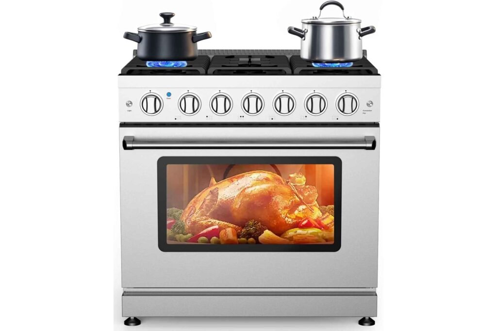 1-8-1024x683 GarveeTech 36″ Freestanding Gas Range Stove Review — Is It Good? Is It Worth It? Complete Review with Pros and Cons