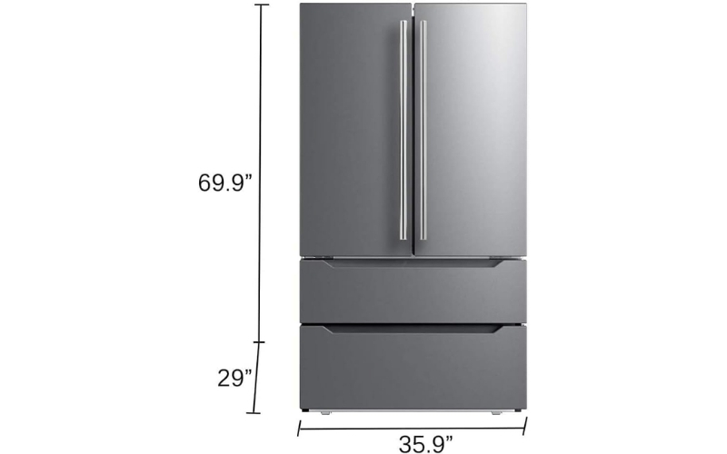 2-2 SMETA French Door Refrigerator 23 Cu.Ft — Is It Good? Is It Worth It? Complete Review with Real-World Pros and Cons