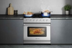 AAOBOSI 36 Inch Gas Range Oven