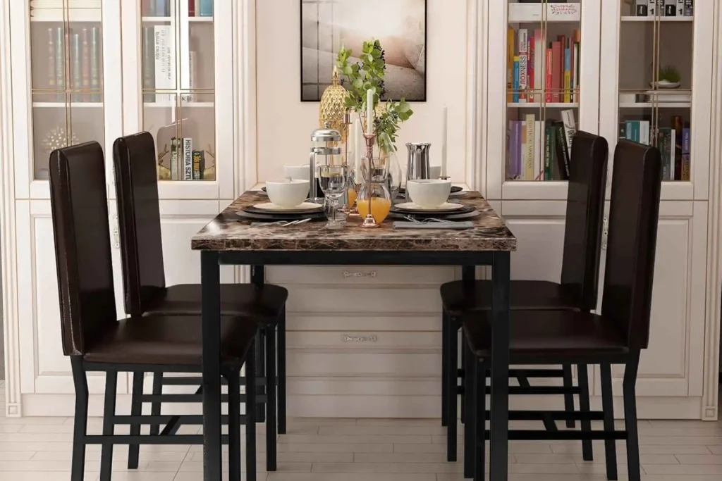 1-3-1024x683 AWQM 5 Piece Dining Table Set for 4 — Is It Good? Is It Worth It? Complete Review With Pros and Cons