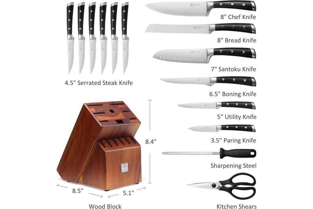 2-11-1024x683 PAUDIN Knife Block Set Review — Is It Good? Is It Worth It? Complete Analysis, Pros and Cons