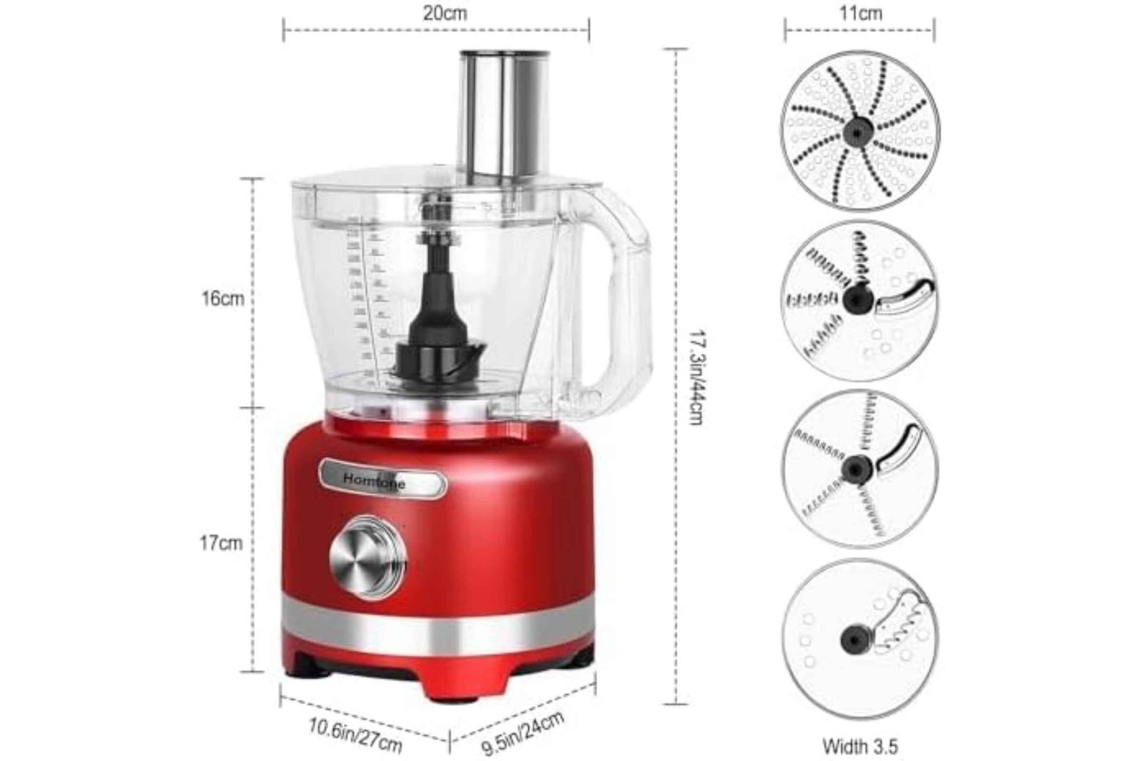 2-5 Homtone 16 Cup Food Processor Review (2025) — Is It Good? Is It Worth It? Complete Analysis with Pros and Cons