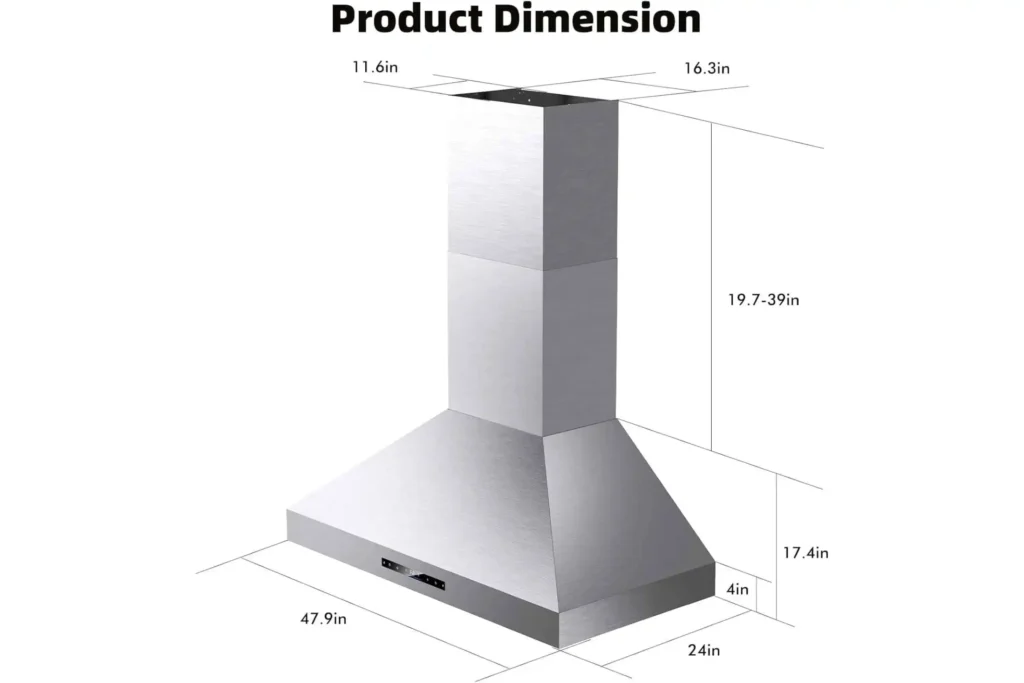 2-8-1024x683 IAMSII Wall Mount Range Hood 48 Inch — Is It Good? Is It Worth It? Complete Review, Pros & Cons, Real Performance Analysis