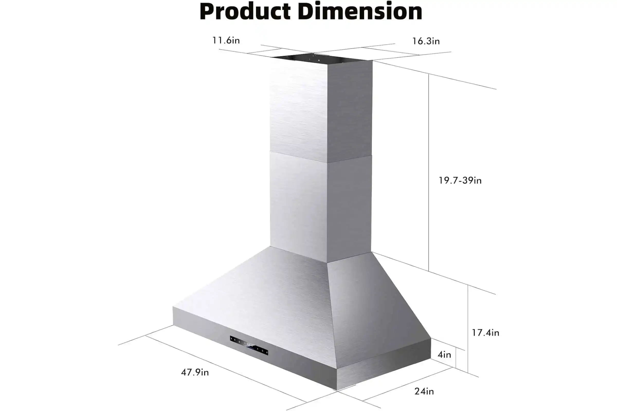 2-8 IAMSII Wall Mount Range Hood 48 Inch — Is It Good? Is It Worth It? Complete Review, Pros & Cons, Real Performance Analysis