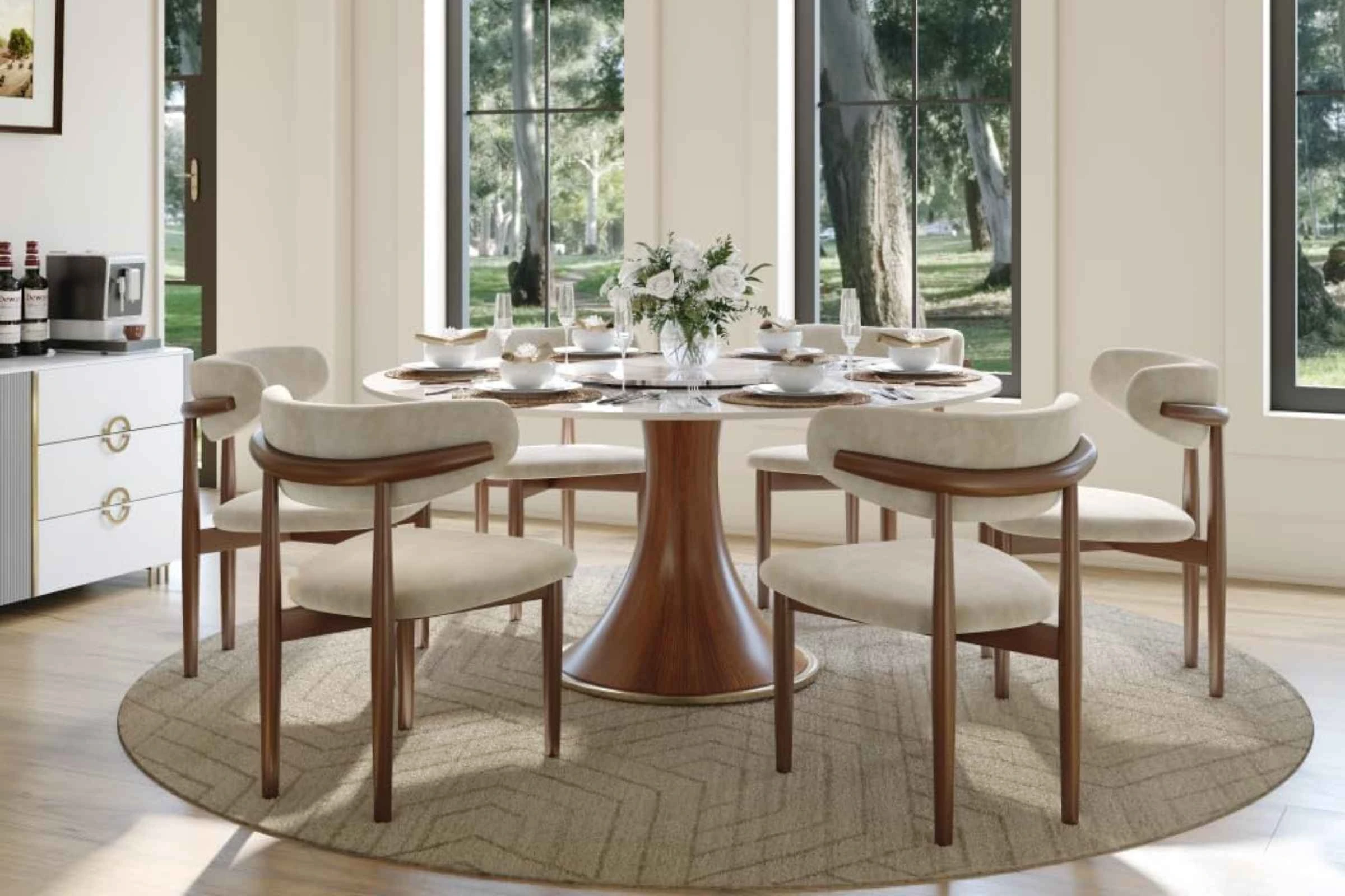 3-1 POVISON 53" Modern Round Dining Table — Is It Good? Is It Worth It? Complete Review With Pros, Cons & Real-World Insights