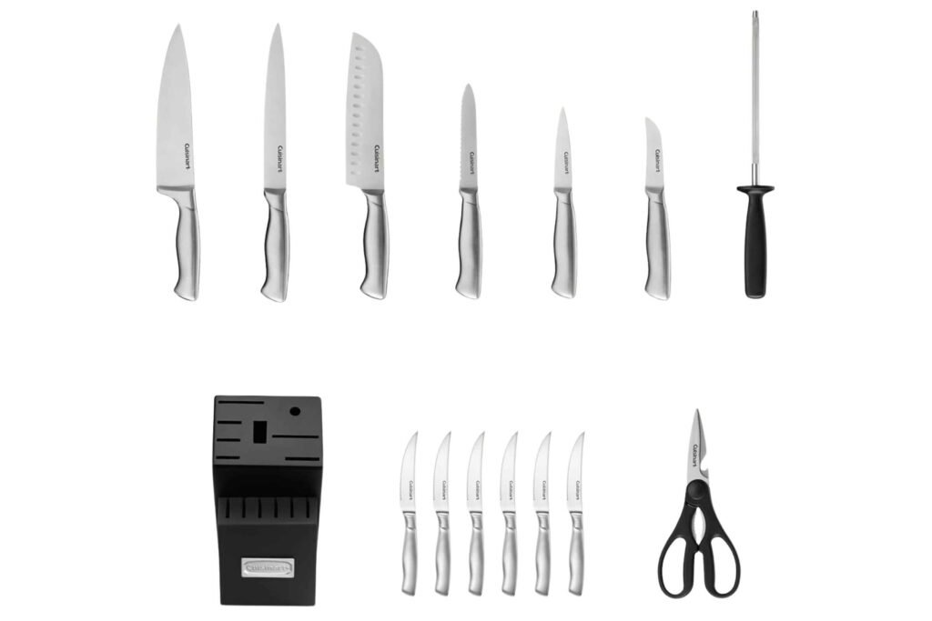 3-9-1024x683 Cuisinart 15-Piece Stainless Steel Knife Set Review — Is It Good? Is It Worth It? Complete Analysis with Real Pros and Cons