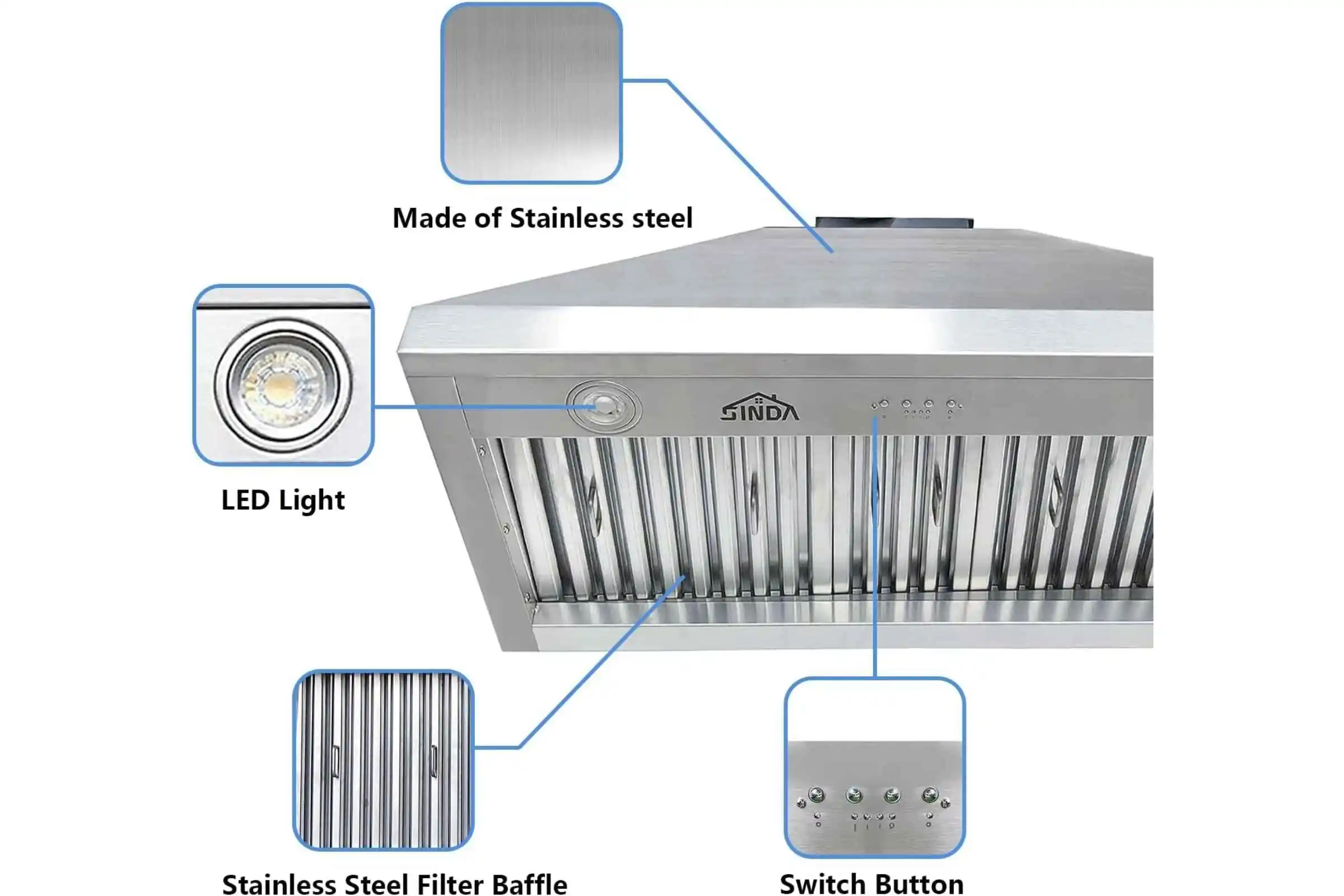 3-9 SINDA 48 Inch Built-In/Insert Range Hood Review — Is It Good? Is It Worth It? Complete Analysis, Pros and Cons, and Everything You Need to Know
