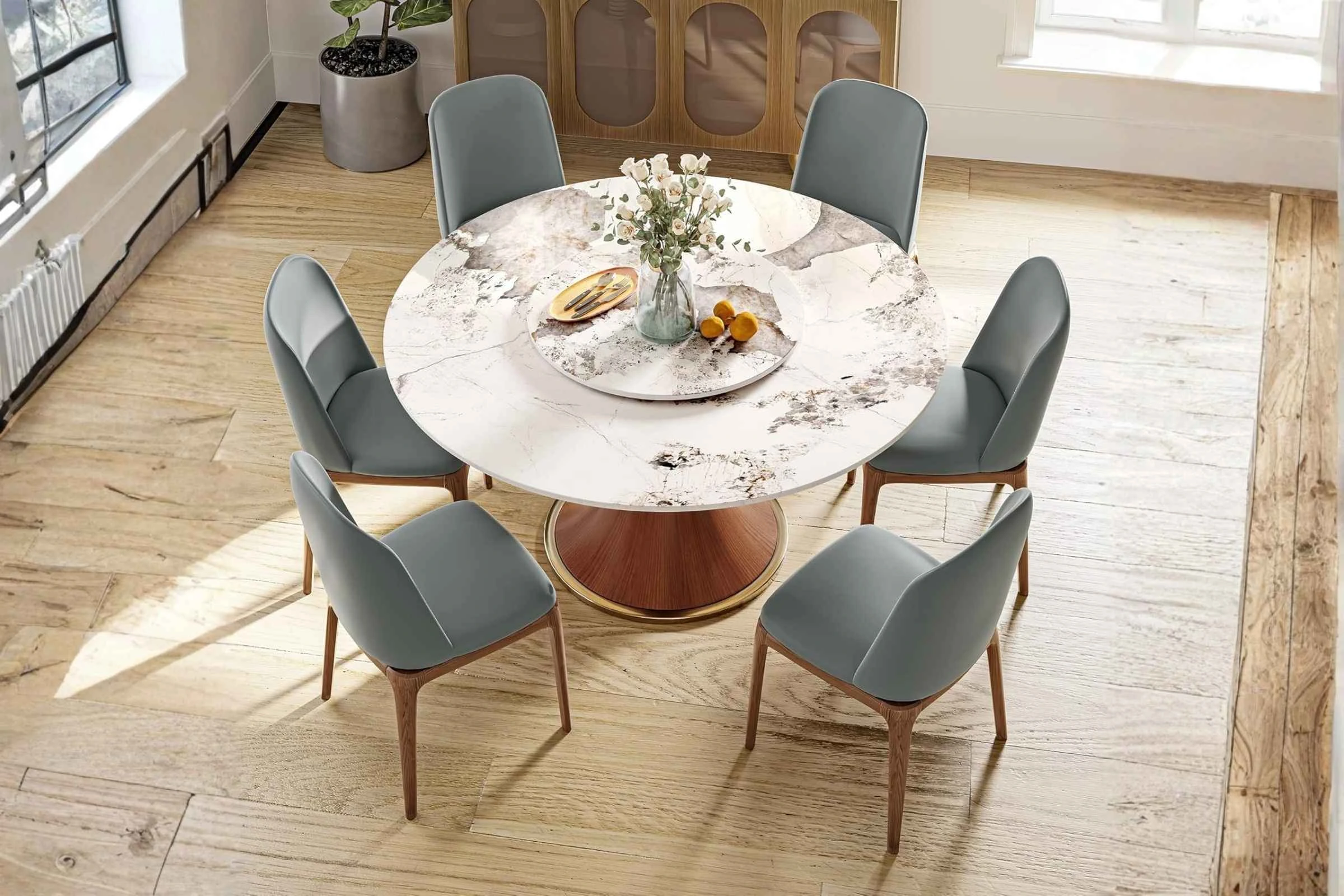 4-1 POVISON 53" Modern Round Dining Table — Is It Good? Is It Worth It? Complete Review With Pros, Cons & Real-World Insights