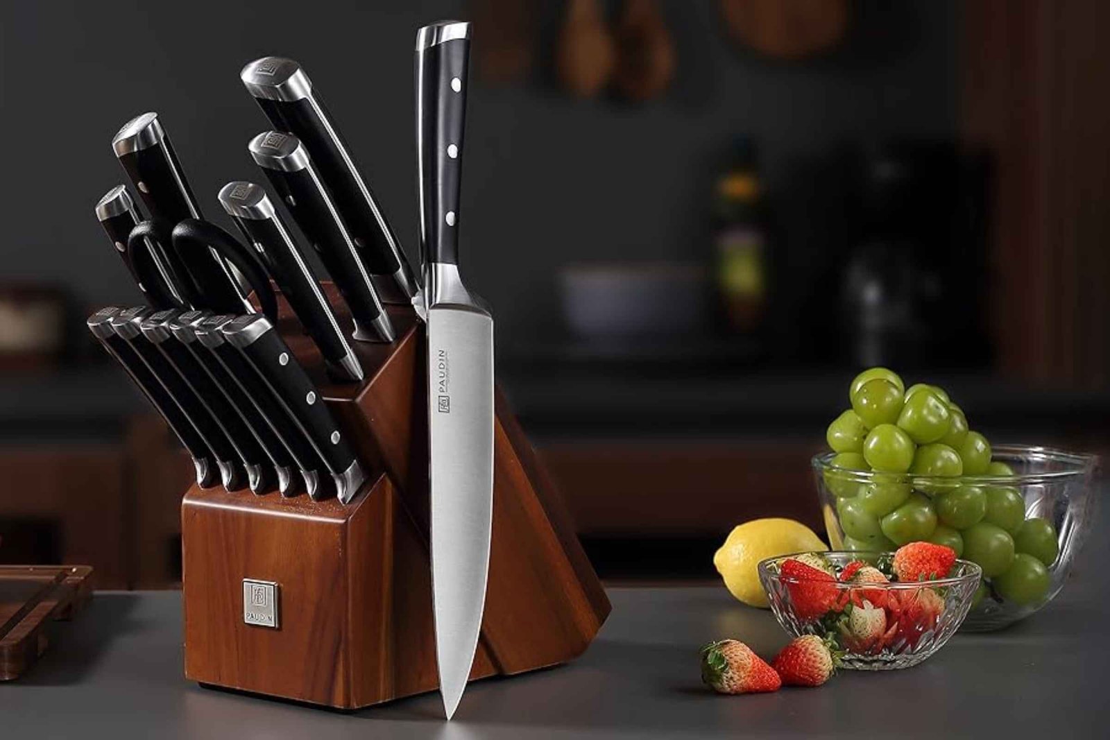 PAUDIN Knife Block Set