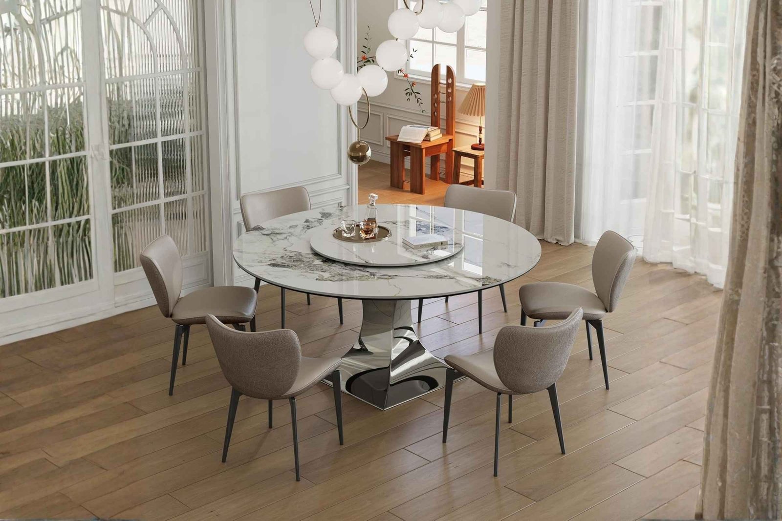 Round Dining Table