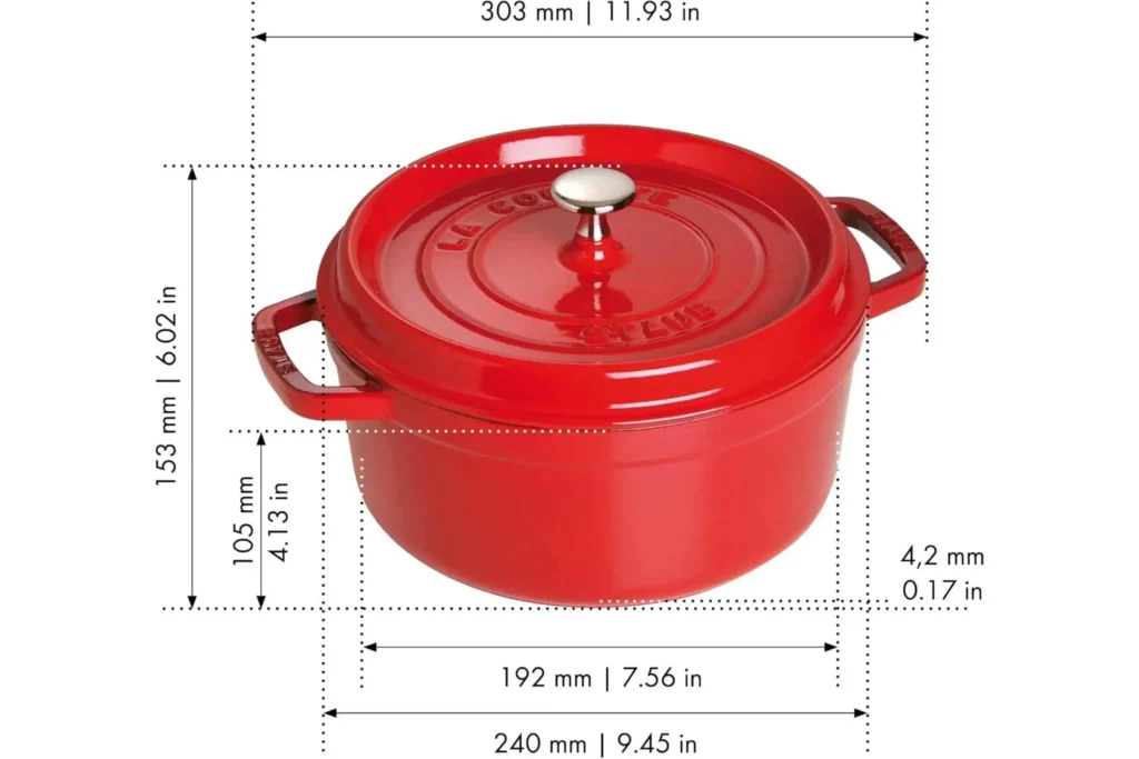 2-1-1024x683 Staub Cast Iron Round Cocotte Review (4-Quart): Is It Good? Is It Worth It? Complete Analysis, Pros and Cons