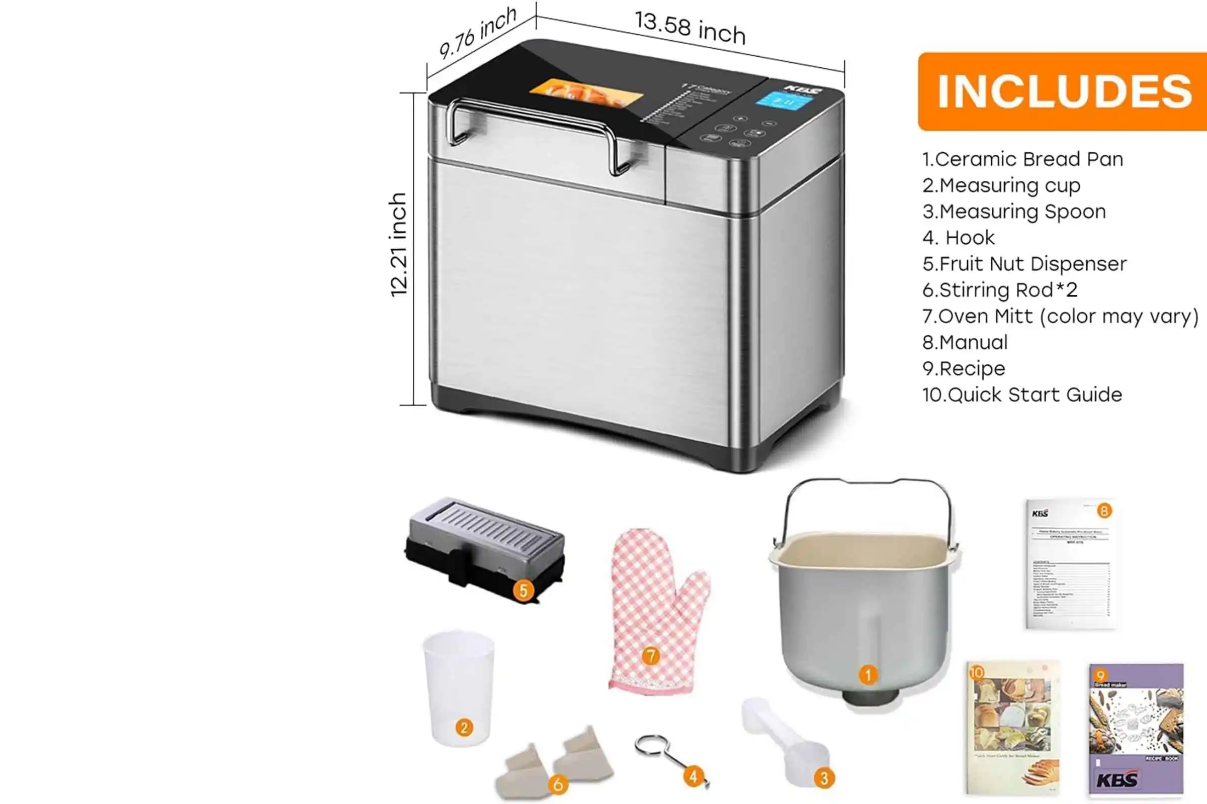 2-10 KBS Pro 710W Bread Maker Review: Is It Good? Is It Worth It? Complete Review with Pros and Cons