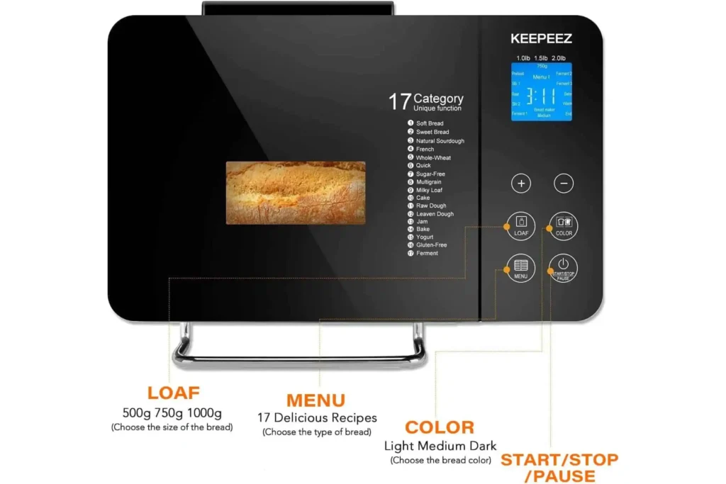 2-11-1024x683 KEEPEEZ Bread Maker MBF-010 Review: Is It Good? Is It Worth It? Complete Analysis with Pros and Cons