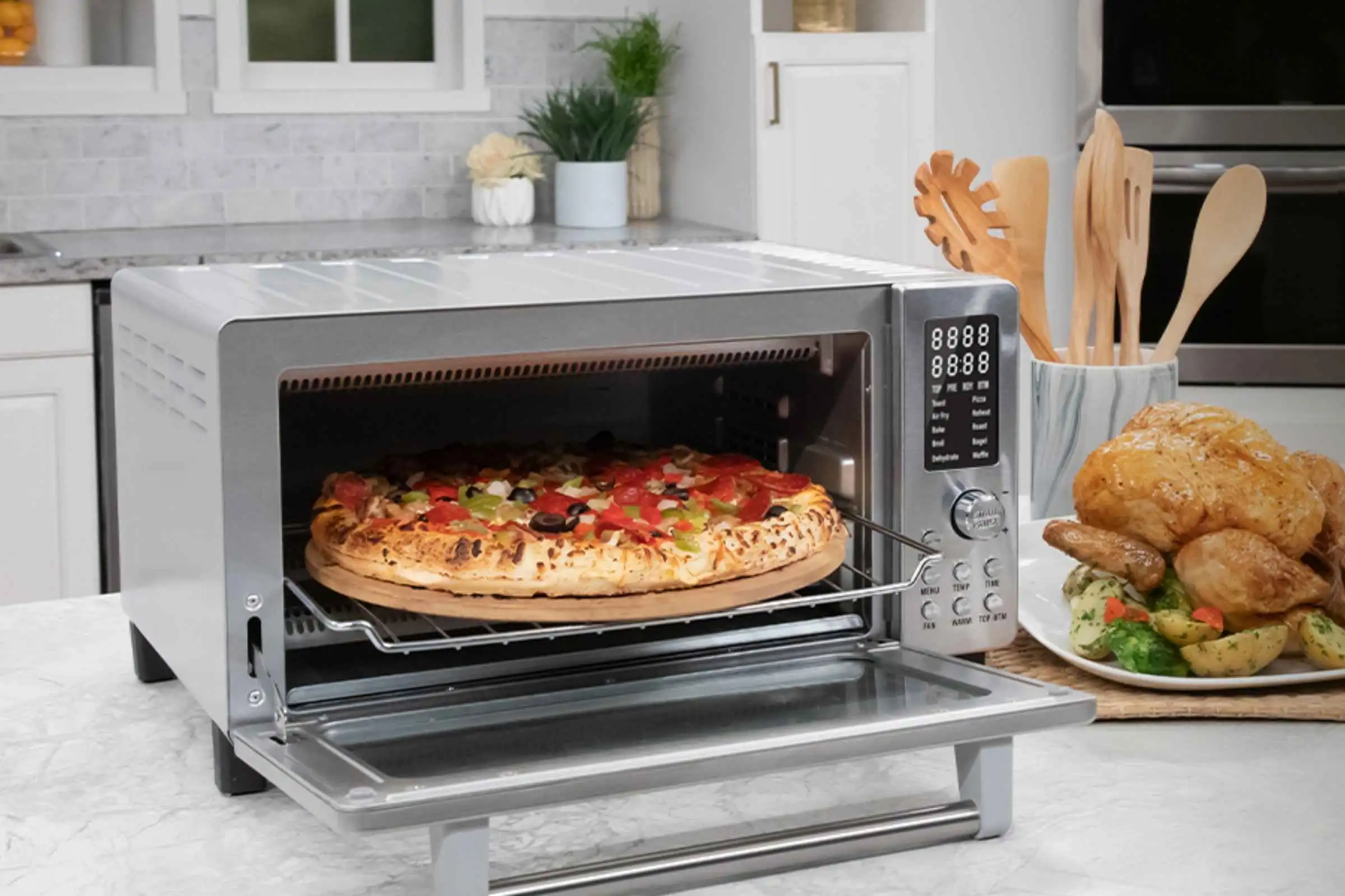 NuWave Bravo Air Fryer Toaster Smart Oven