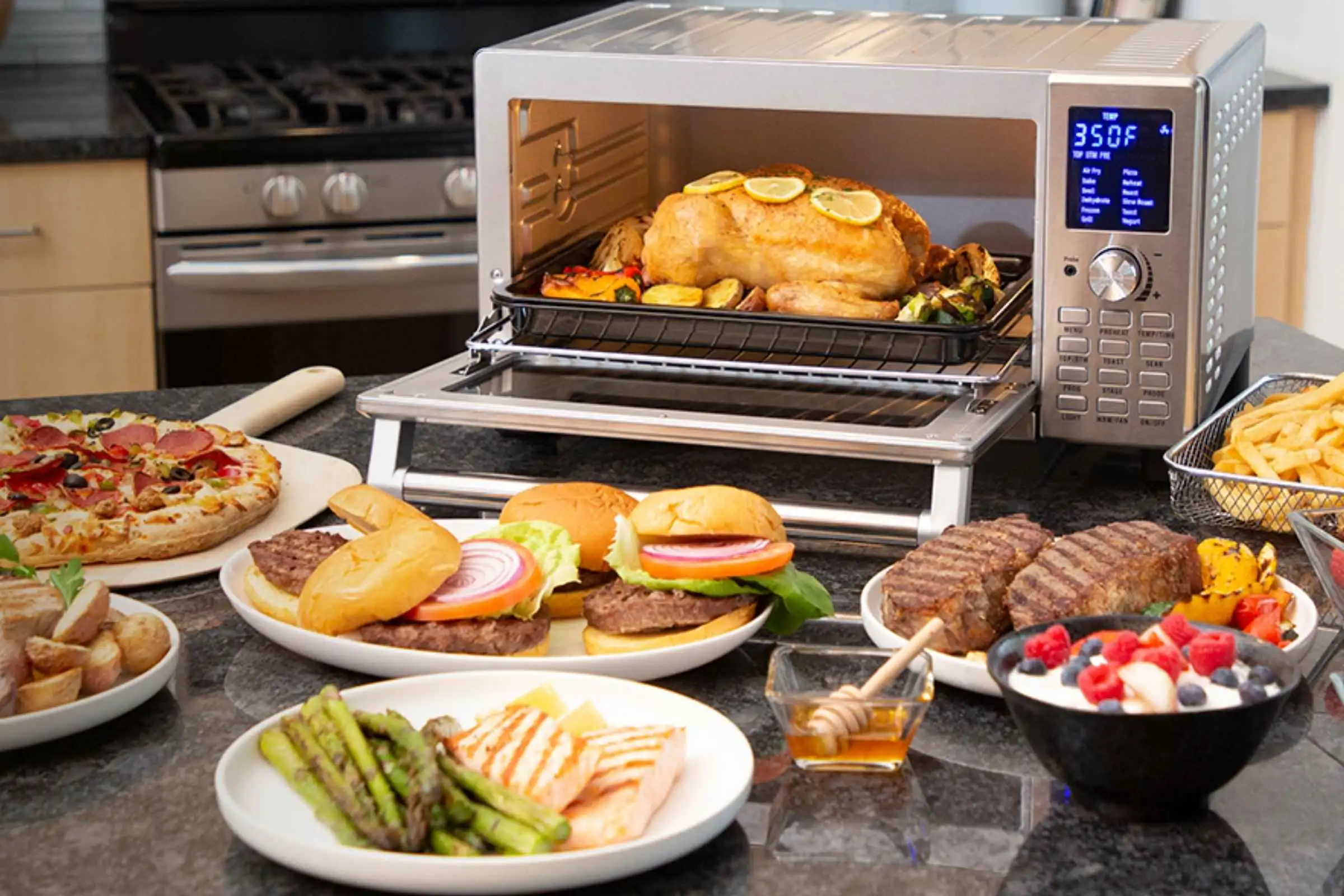 NuWave Bravo Air Fryer Toaster Smart Oven