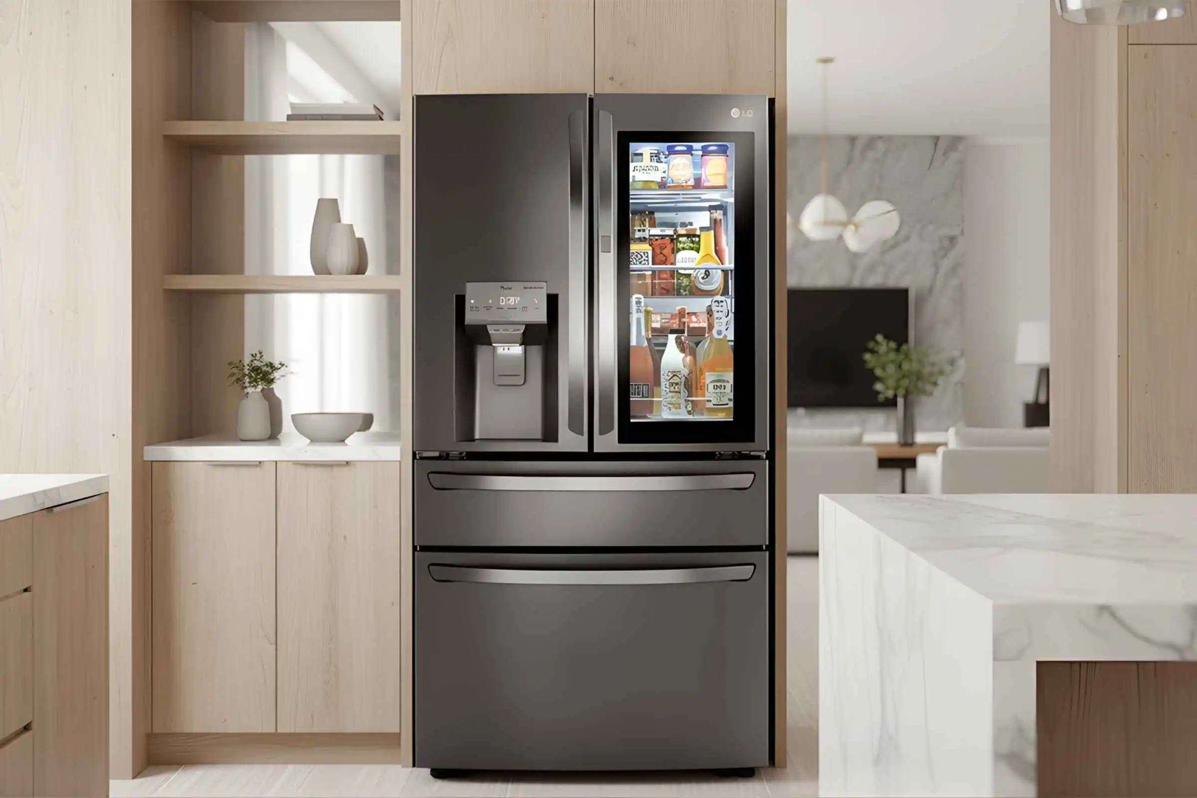 23 cu. ft. Smart Wi-Fi Enabled InstaView™ Door-in-Door