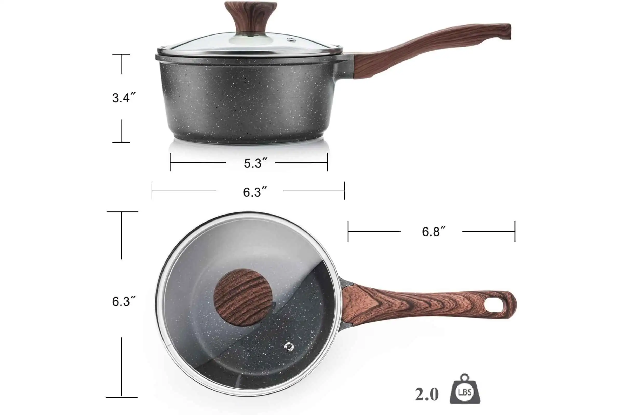 2-14 Is the SENSARTE Nonstick Saucepan with Lid 1.5 Quarts Actually Worth Buying?