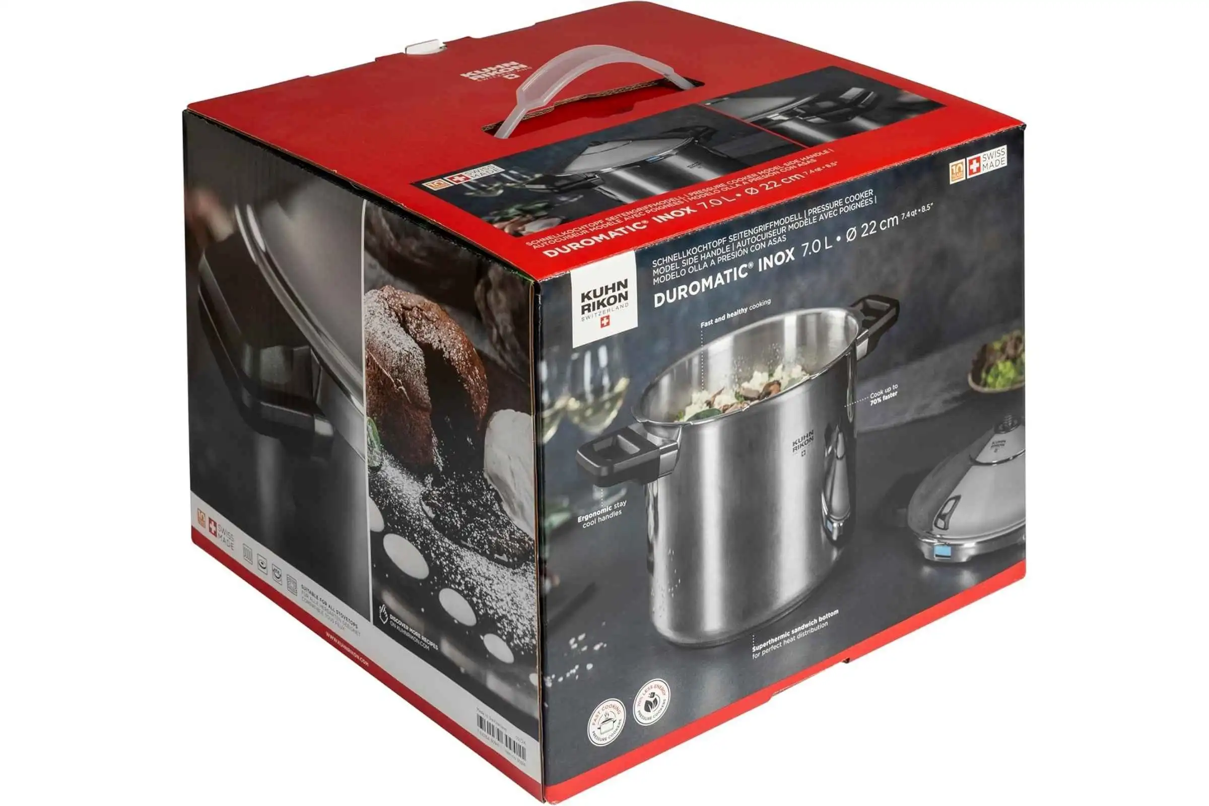 3-21 Kuhn Rikon DUROMATIC 7.0L Pressure Cooker: Is It Good? Is It Worth It? Complete Review with Pros and Cons