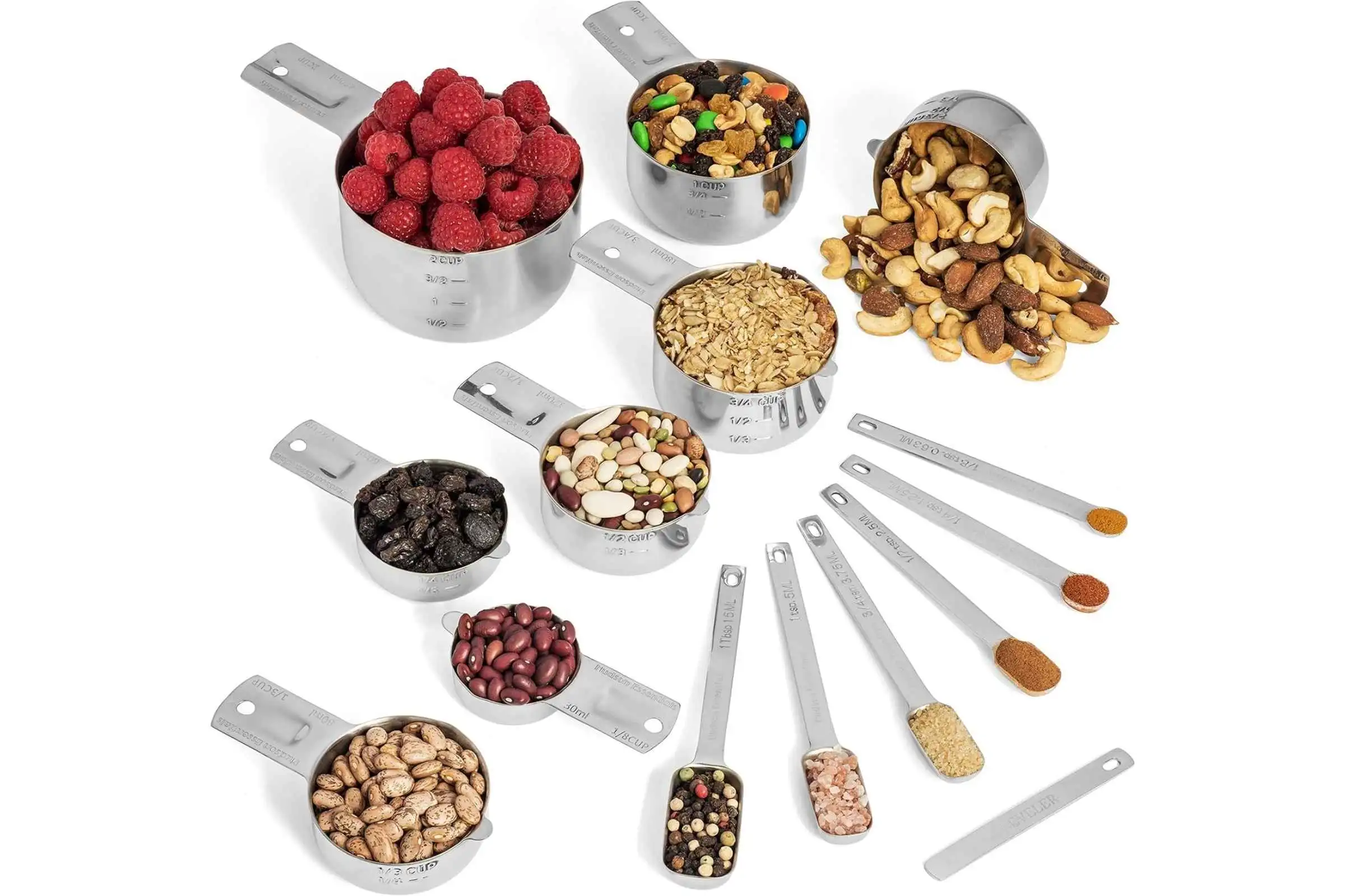 3-13 Hudson Essentials Stainless Steel Measuring Cups and Spoons Set (15 Piece Set) Review – Is It Good? Is It Worth It? Complete Review With Pros and Cons