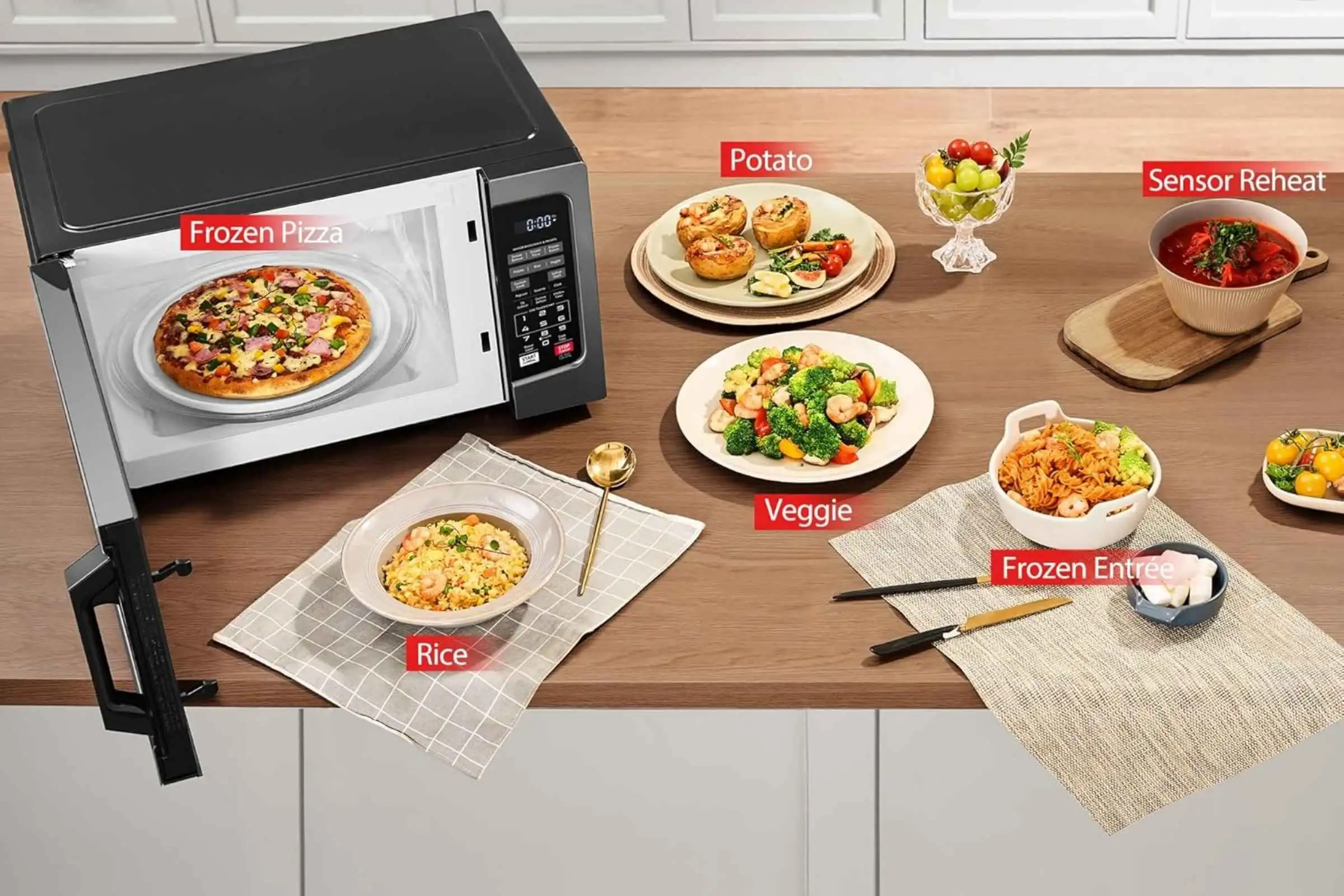 3-5 Toshiba EM131A5C-BS Countertop Microwave Oven Review — Is It Good? Is It Worth It? Complete Review With Pros, Cons