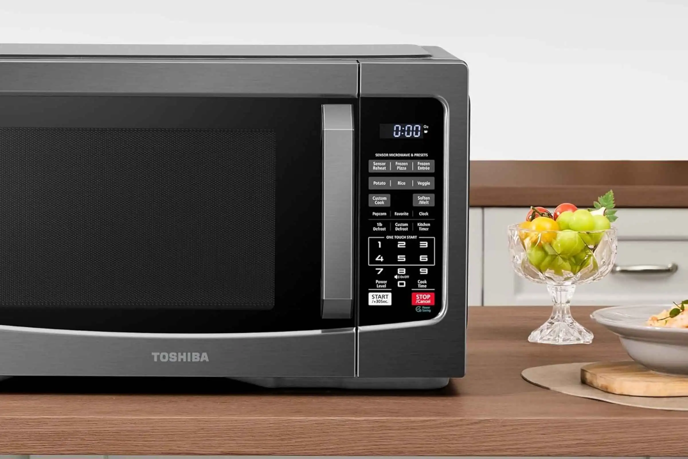 Toshiba EM131A5C-BS Countertop Microwave Oven